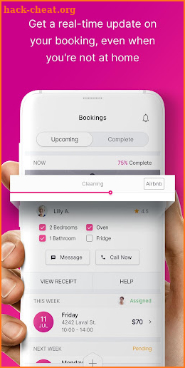 Cleanster.com: Cleaning App screenshot