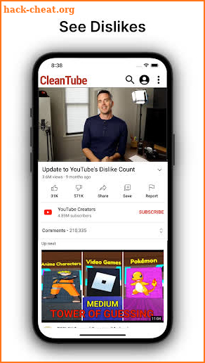 CleanTube - Block Video Ads screenshot