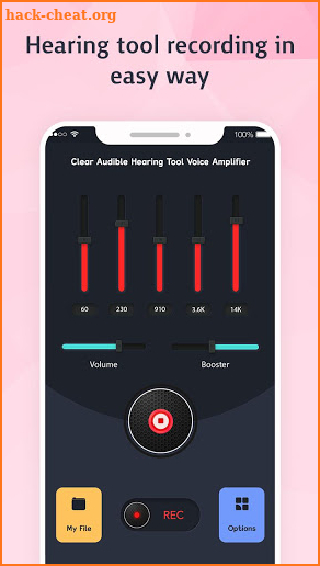 Clear Audible Hearing Tool - Voice Amplifier screenshot