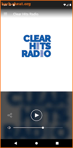 Clear Hits Radio screenshot