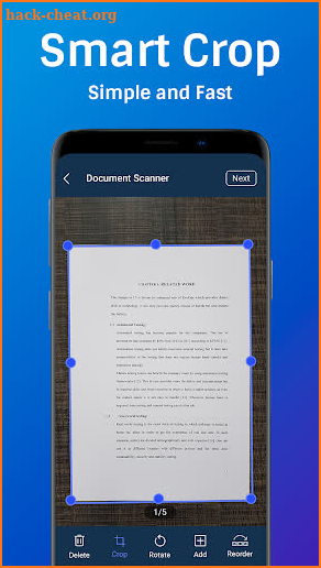 Clear Scanner - PDF scanner screenshot