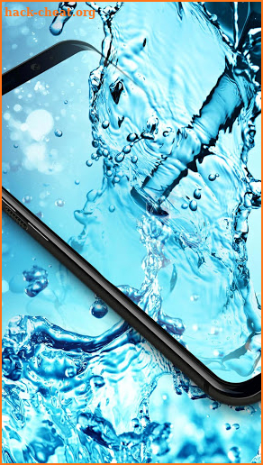 Clear water live wallpaper screenshot