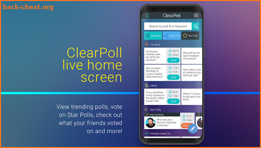 ClearPoll screenshot