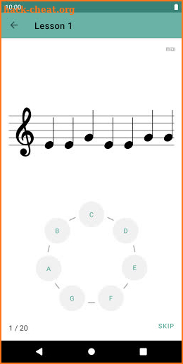 Clefs: Music Reading Trainer screenshot