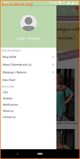 Clemmie & Jo Boutique screenshot