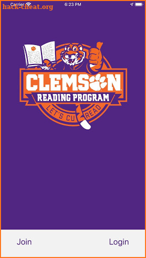 Clemson Reading Program screenshot