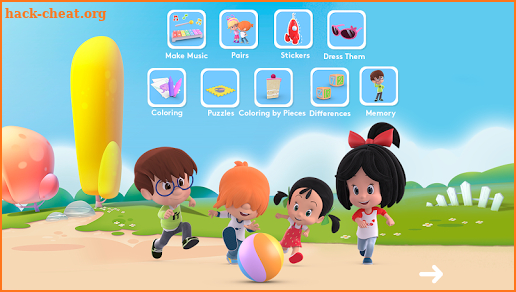 Cleo & Cuquín Games screenshot