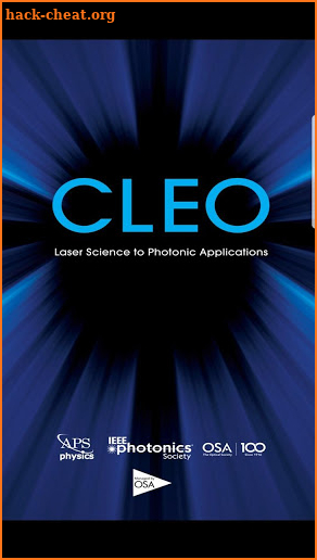 CLEO Conference and Exhibition screenshot