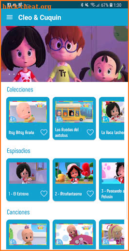 Cleo y Cuquin Videos - Canciones Familia Telerin screenshot