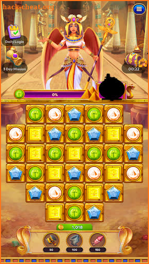 Cleopatra Jewels: God Puzzle screenshot