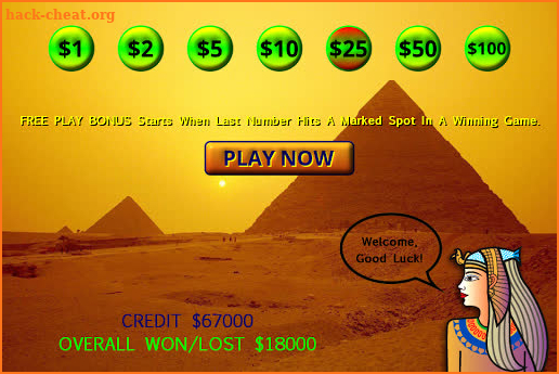 Cleopatra Keno - High Limit screenshot