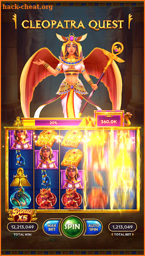 Cleopatra Quest: Slots Mystery screenshot