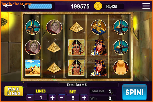 Cleopatra Slots Fortunes of Luxor Egypt screenshot
