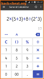 ClevCalc - Calculator screenshot