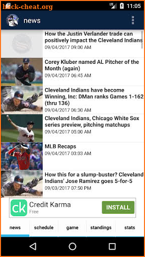 Cleveland Baseball - Indians Edition screenshot