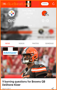 Cleveland Browns screenshot