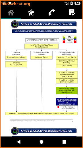 Cleveland Clinic EMS Protocols screenshot
