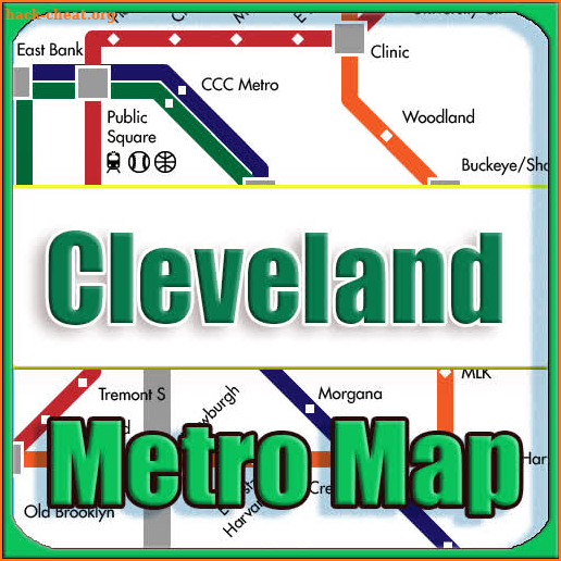 Cleveland USA Metro Map Offline screenshot