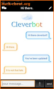 Cleverbot screenshot