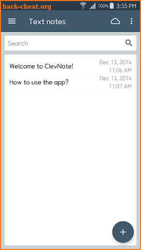 ClevNote - Notepad, Checklist screenshot
