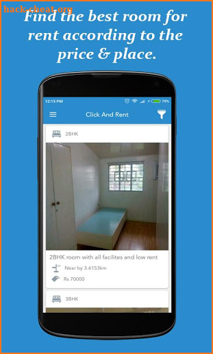 click and rent screenshot