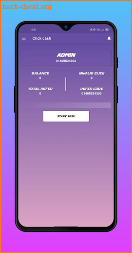Click cash - Watch And Earn screenshot