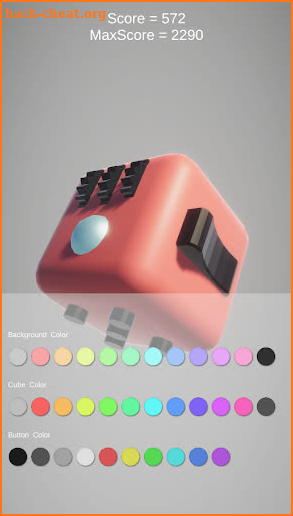 Click Cube - Antistress clicker game screenshot