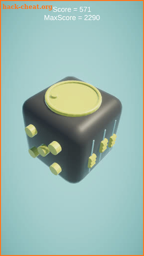 Click Cube - Antistress clicker game screenshot