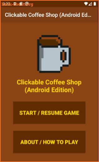Clickable Coffee Shop (Android Edition) screenshot
