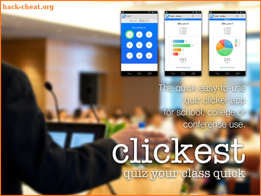 clickest - quiz clicker app screenshot