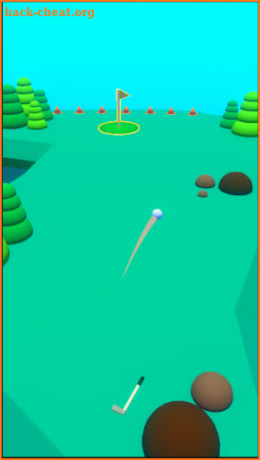 Cliff Golf 3D screenshot