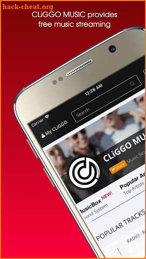 CLiGGO MUSIC – Free Music & Radio App screenshot