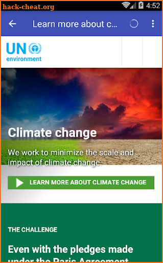 Climate Change screenshot
