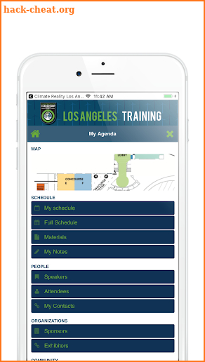 Climate Reality LA Training screenshot
