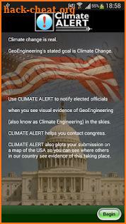 ClimateALERT screenshot