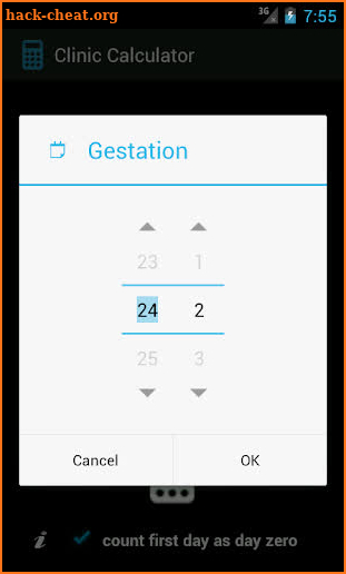 Clinic Calculator screenshot