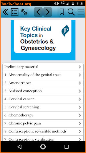 Clinical Topics in Obstetrics & Gynaecology screenshot