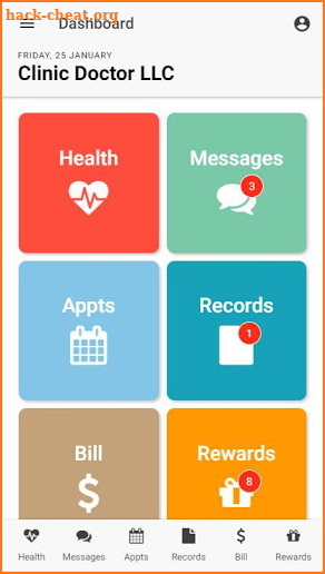 ClinicDr Patient App screenshot