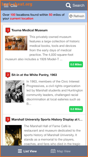 Clio - Discover Nearby History and Walking Tours screenshot