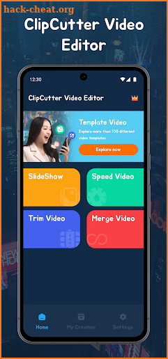 ClipCutter Video Editor screenshot