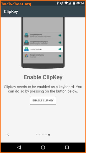 ClipKey - Clipboard Keyboard screenshot