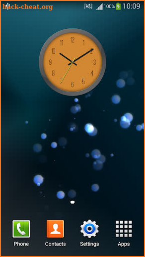 Clock screenshot
