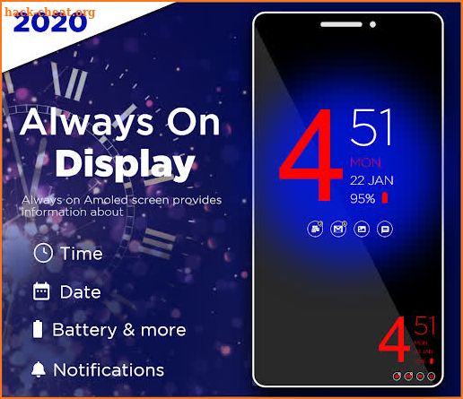 Clock Always on Display & Edge Light Super AMOLED screenshot