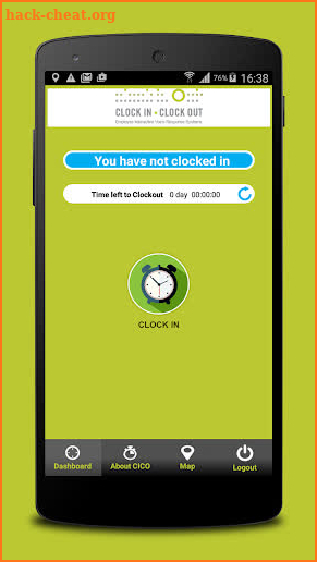 CLOCK IN CLOCK OUT screenshot