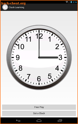 Clock Learning screenshot