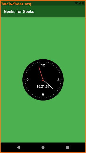Clock master screenshot
