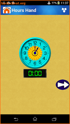 Clock Time Reading for Kids screenshot