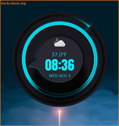 Clock Widgets With Weather screenshot