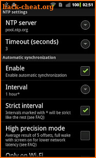ClockSync screenshot