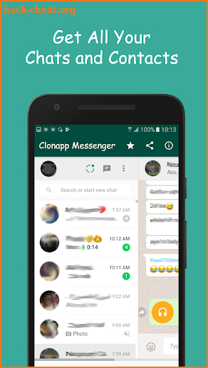 Clonapp Messenger screenshot